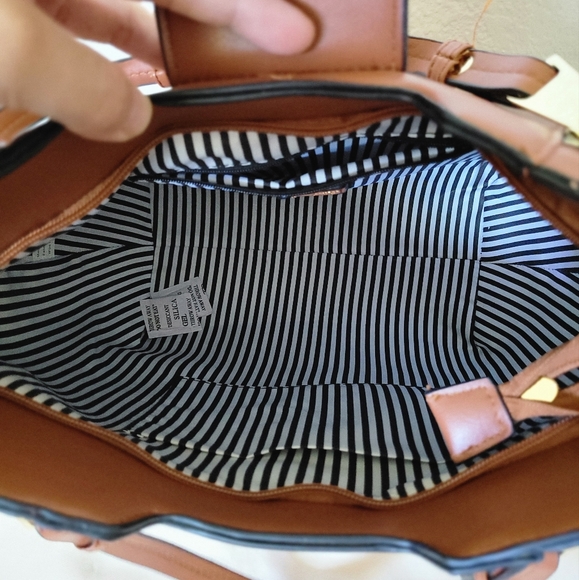 Brown hand bag - Picture 6 of 9